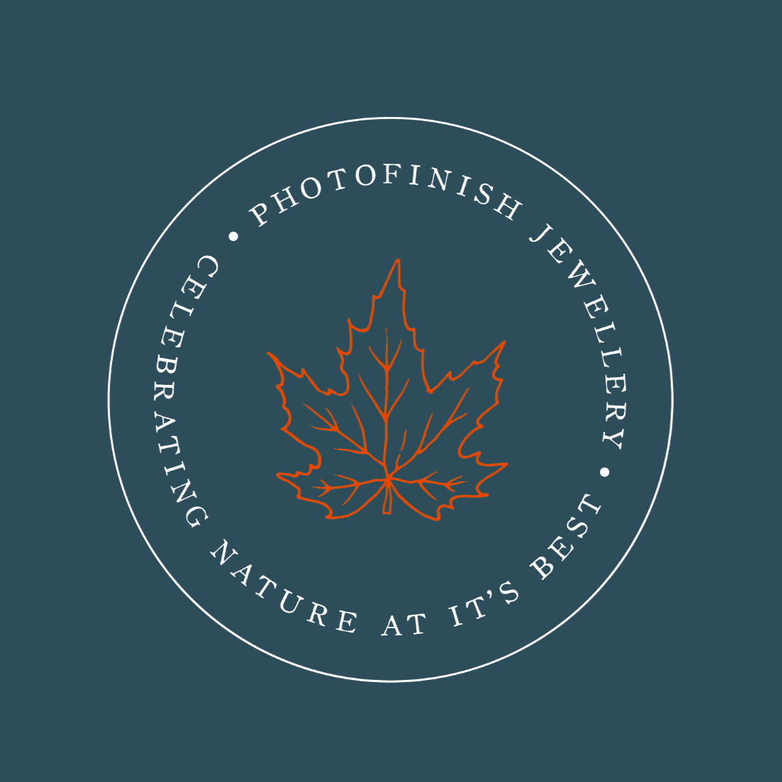 Photofinish Jewellery Celebrating nature at it's best logo