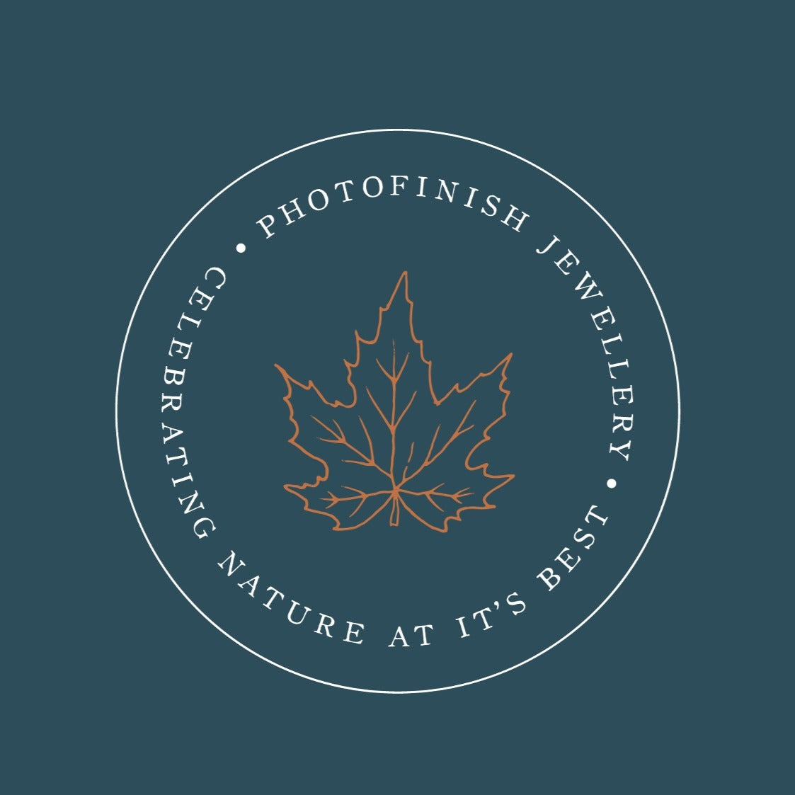 Photofinish Jewellery Celebrating nature at it's best logo
