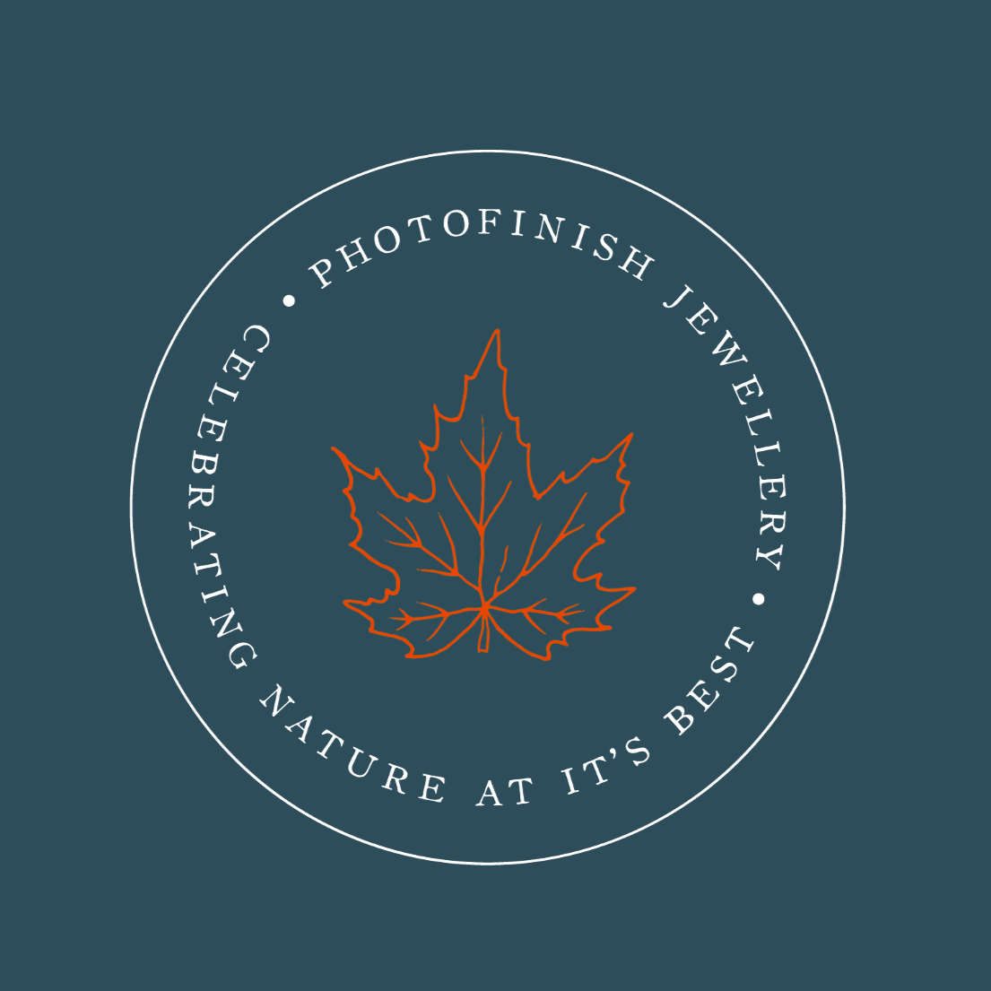 Photofinish Jewellery Celebrating nature at it's best logo