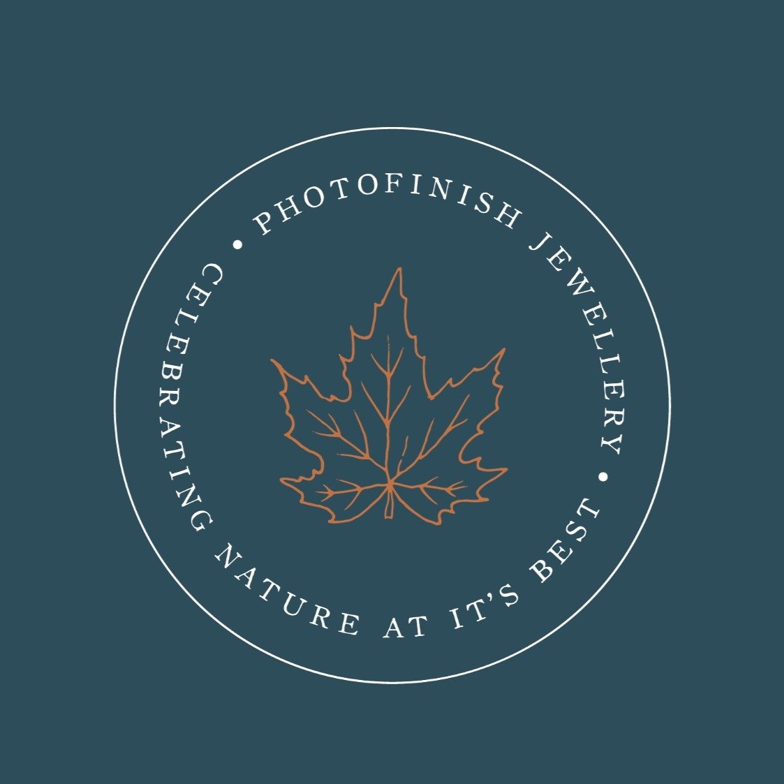 Photofinish Jewellery Celebrating nature at it's best logo