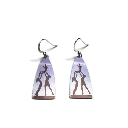 Tresco children earrings by Photofinish Jewellery