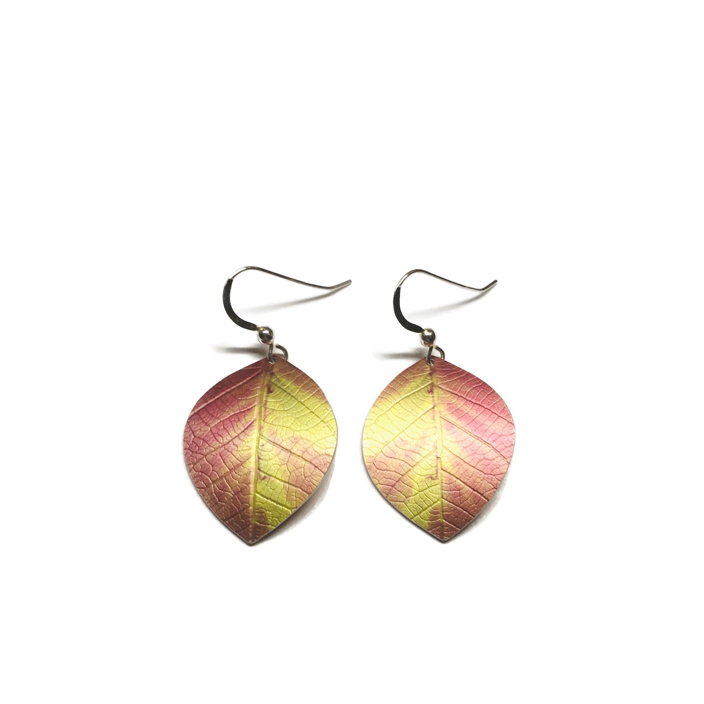 Beech leaf miner earrings