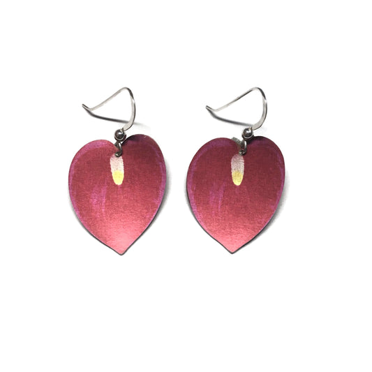 Painted Tongue Lily earrings