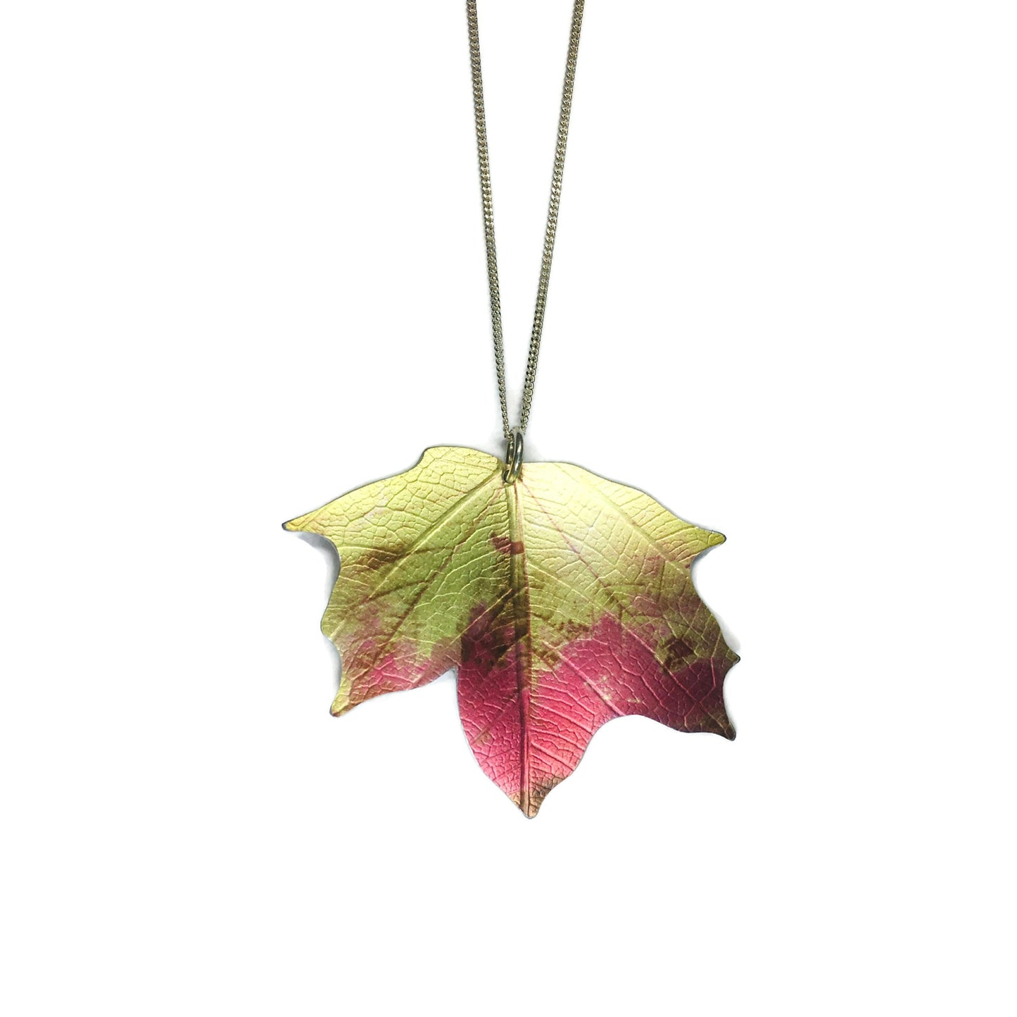 Maple leaf necklace Ditton